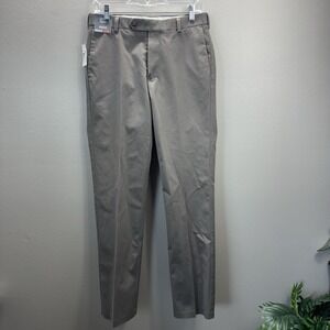 Roundtree & Yorke TravelSmart Straight Fit Flat Front Pants 30x32